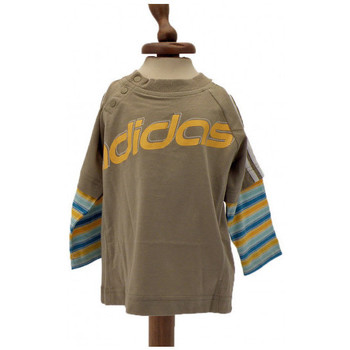 Textiel Kinderen T-shirts & Polo’s adidas Originals Shirt Bimbo Beige
