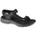 Schoenen Heren Sandalen / Open schoenen Skechers GO Walk 6 Zwart