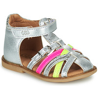 Schoenen Meisjes Sandalen / Open schoenen GBB KLOE Zilver