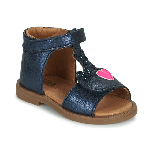 Schoenen Meisjes Sandalen / Open schoenen GBB CLARA Blauw