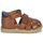 Schoenen Jongens Sandalen / Open schoenen GBB GALIBO Brown