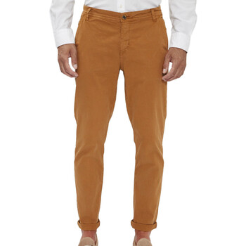 Textiel Heren Chino's Paname Brothers  Brown