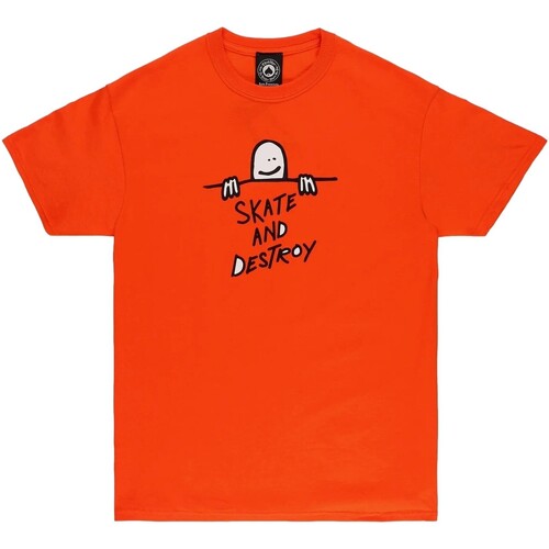 Textiel Heren T-shirts korte mouwen Thrasher  Orange