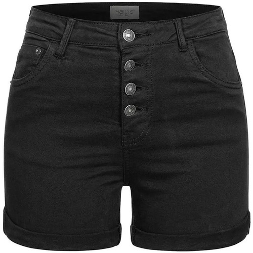Textiel Dames Jacks / Blazers Hailys Dames shorts Jil Zwart