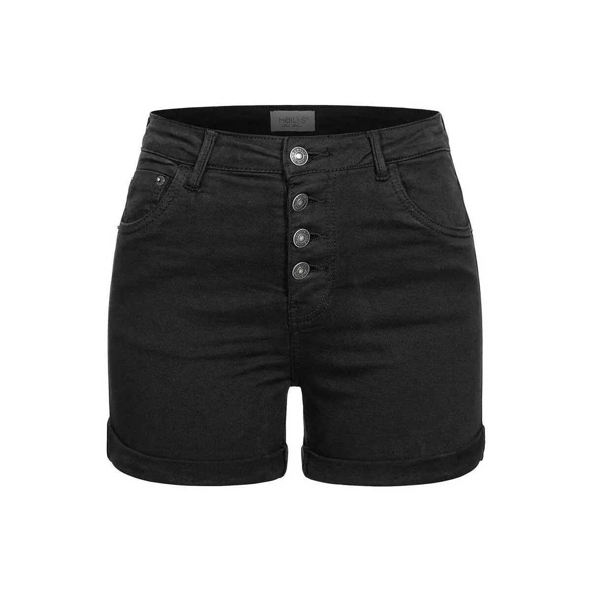 Textiel Dames Jacks / Blazers Hailys Dames shorts Jil Zwart