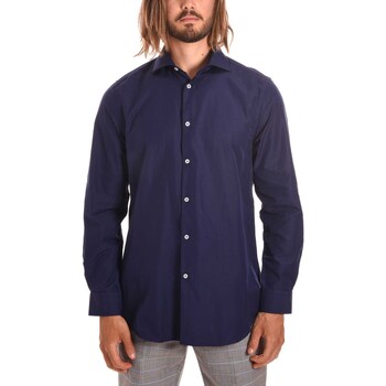 Textiel Heren Overhemden lange mouwen Egon Von Furstenberg 5959 Blauw