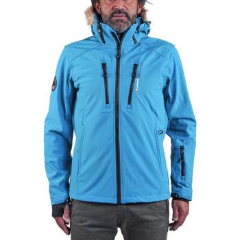 Textiel Heren Wind jackets Peak Mountain Blouson de ski homme CASADA Blauw
