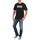 Textiel Heren T-shirts korte mouwen Vans VANS CLASSIC Zwart / Wit