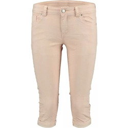Textiel Dames Broeken / Pantalons Hailys Haily's dames capri jeans broek Jenna Roze