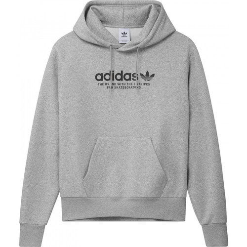 Textiel Heren Sweaters / Sweatshirts adidas Originals 4.0 logo hoodie Grijs