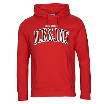 Textiel Heren Sweaters / Sweatshirts Jack & Jones JJCEMB SWEAT HOOD Rood