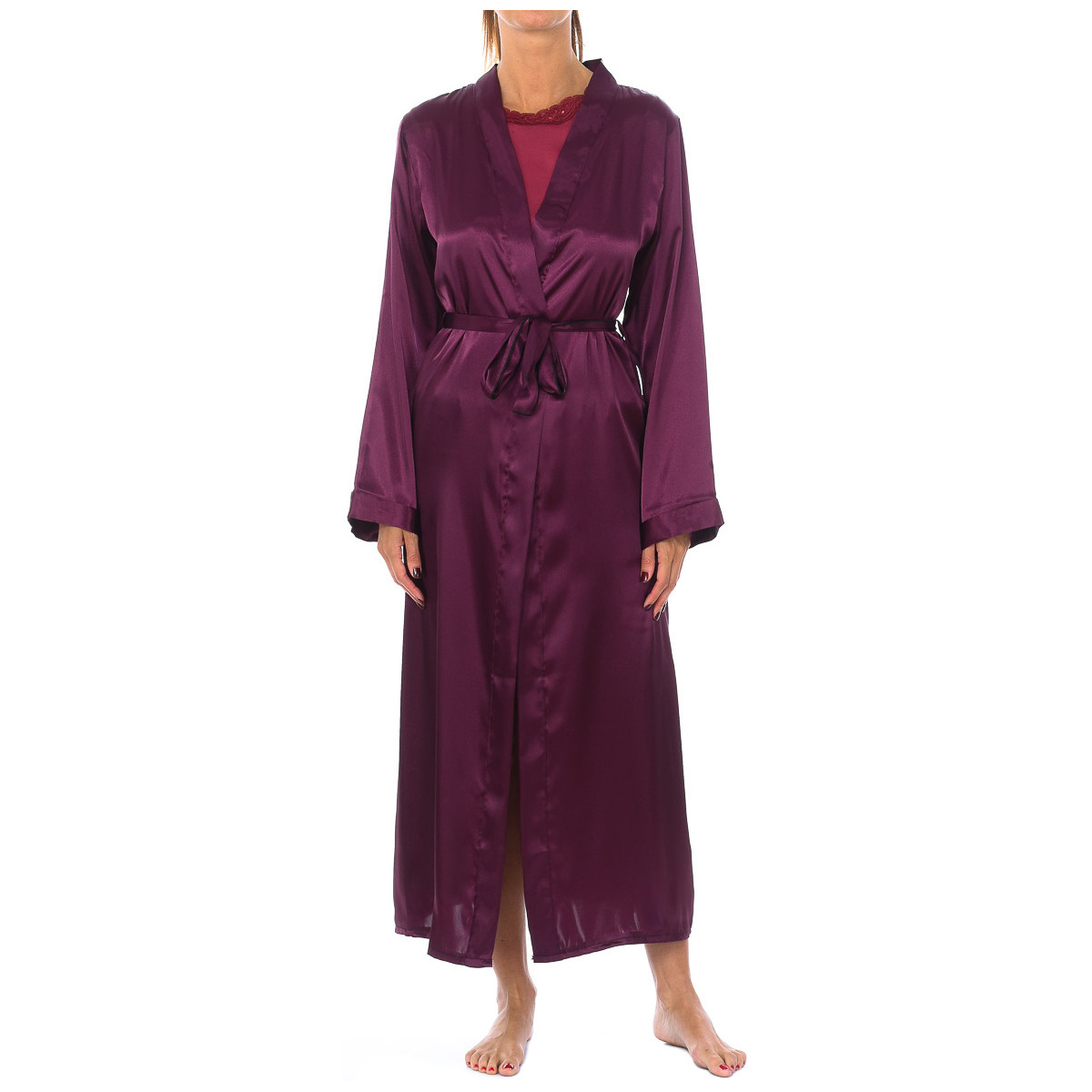 Textiel Dames Pyjama's / nachthemden Kisses&Love 2116-PURPLE Violet