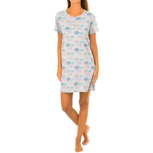 Textiel Dames Pyjama's / nachthemden Kisses&Love KL45181 Grijs