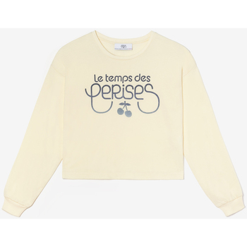 Textiel Meisjes T-shirts & Polo’s Le Temps des Cerises T-shirt YUNOGI Wit
