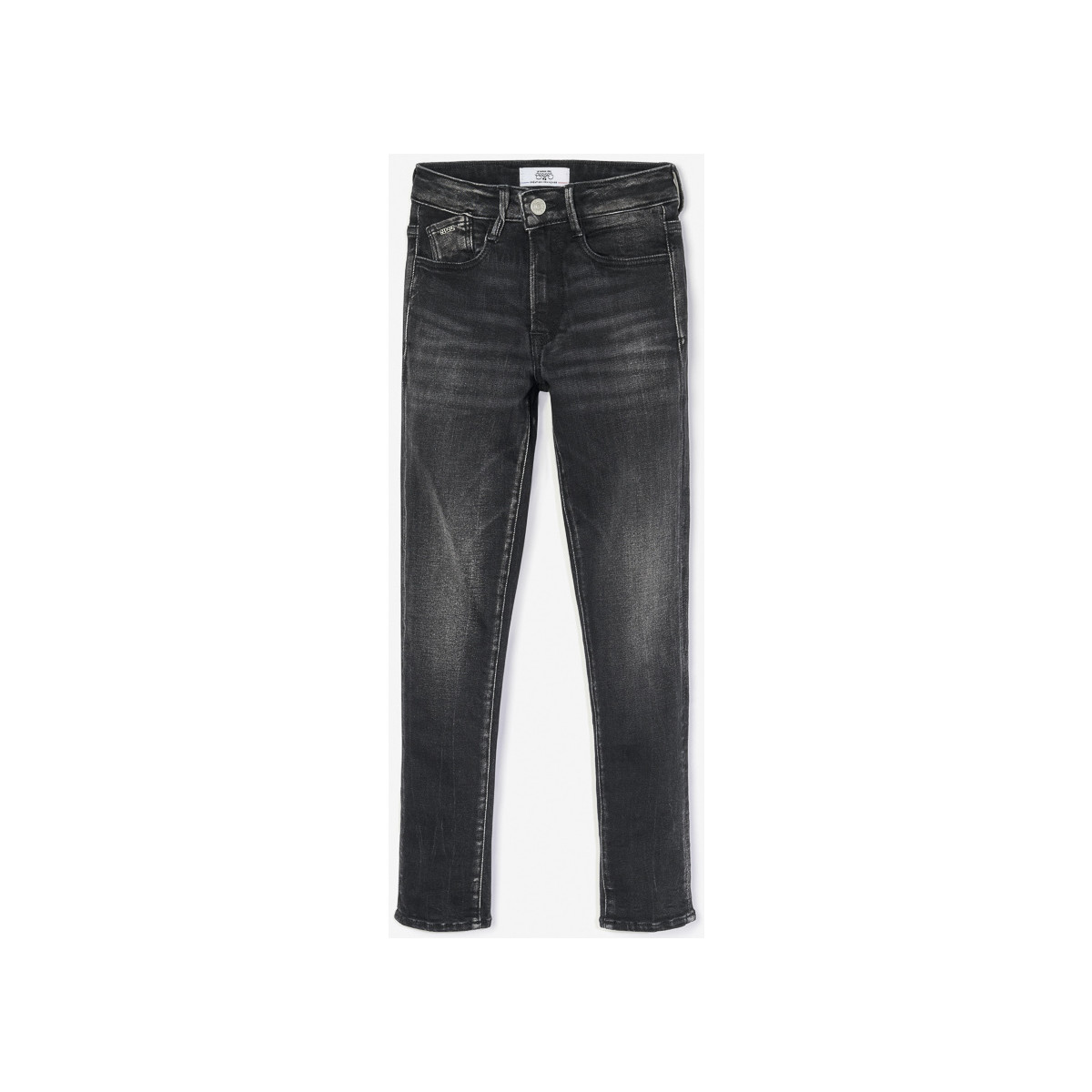 Textiel Meisjes Jeans Le Temps des Cerises Jeans  power skinny hoge taille, lengte 34 Zwart