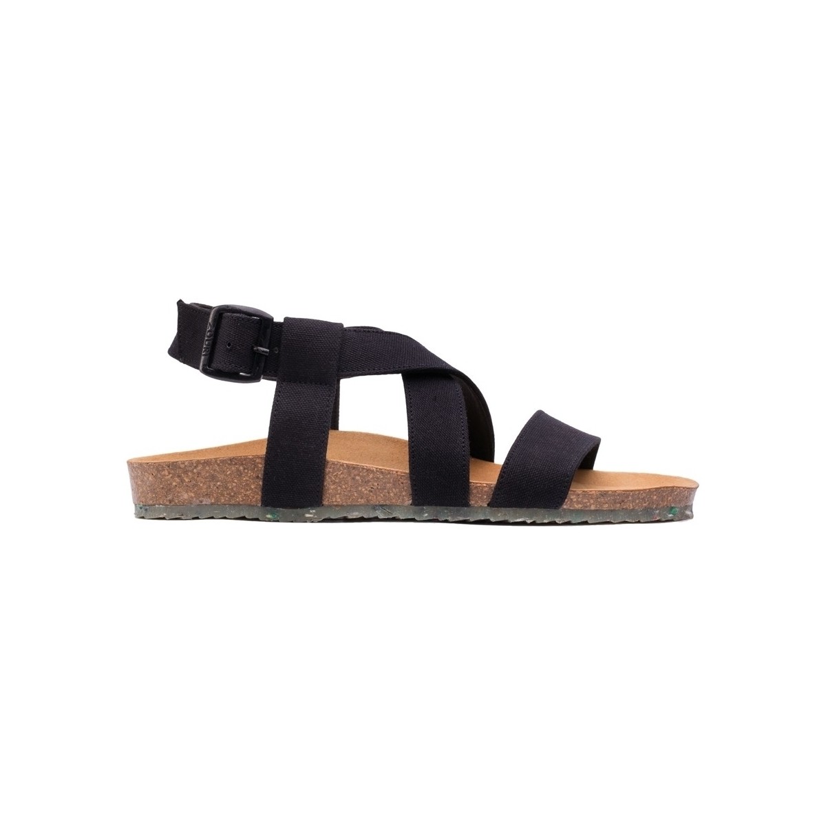 Schoenen Dames Sandalen / Open schoenen Zouri Sand - Black Zwart
