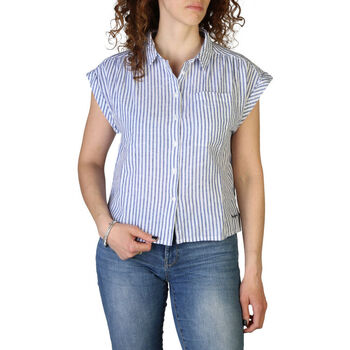 Textiel Dames Overhemden Pepe jeans - iris_pl304213 Wit