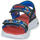 Schoenen Jongens Sandalen / Open schoenen Skechers CUBOSANDAL Zwart / Blauw / Rood