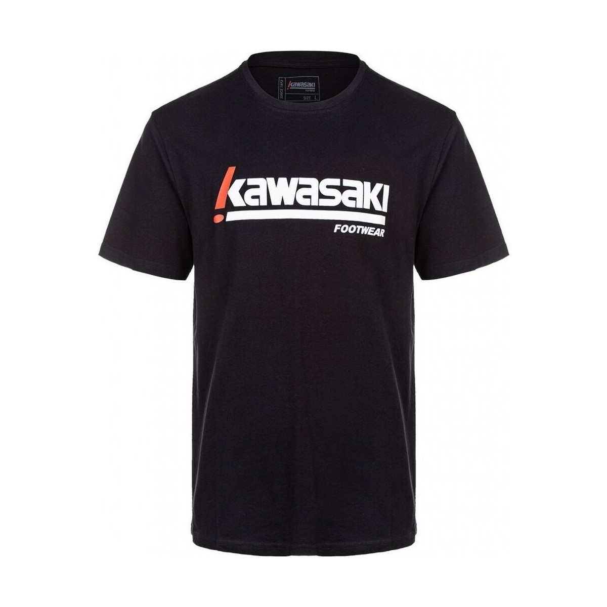 Textiel Heren T-shirts korte mouwen Kawasaki Kabunga Unisex S-S Tee K202152 1001 Black Zwart