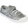 Schoenen Kinderen Sneakers Kawasaki Glitter Kids Shoe W/Elastic K202586 8889 Silver Wit