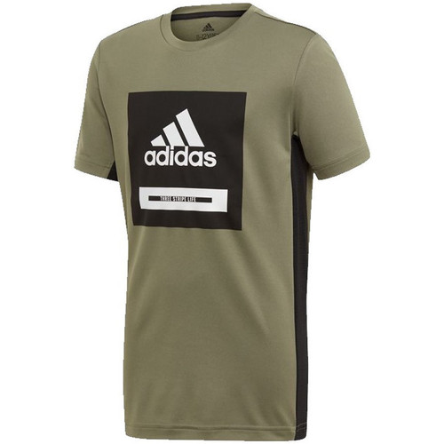 Textiel Jongens T-shirts & Polo’s adidas Originals  Groen