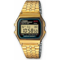 Horloges & Sieraden Dames Horloges Casio Horloge Uniseks  A159WGEA-1EF Gouden Multicolour