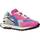 Schoenen Dames Sneakers Run Of PUNK ZEBRA W Multicolour
