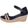Schoenen Dames Sandalen / Open schoenen Tommy Hilfiger BF805 Blauw