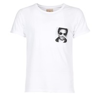 Textiel Heren T-shirts korte mouwen Eleven Paris LENNYPOCK MEN Wit