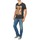 Textiel Heren T-shirts korte mouwen Eleven Paris N35 M MEN Zwart