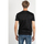 Textiel Heren T-shirts korte mouwen Les Hommes LLT202-717P | Round Neck T-Shirt Zwart