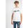 Textiel Heren T-shirts korte mouwen Les Hommes LKT200-703P | Round Neck T-Shirt Wit