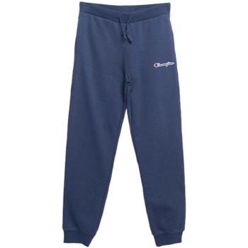 Textiel Jongens Broeken / Pantalons Champion  Blauw