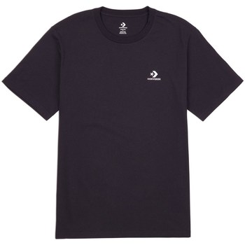 Textiel Heren T-shirts korte mouwen Converse Goto Embroidered Star Chevron Zwart