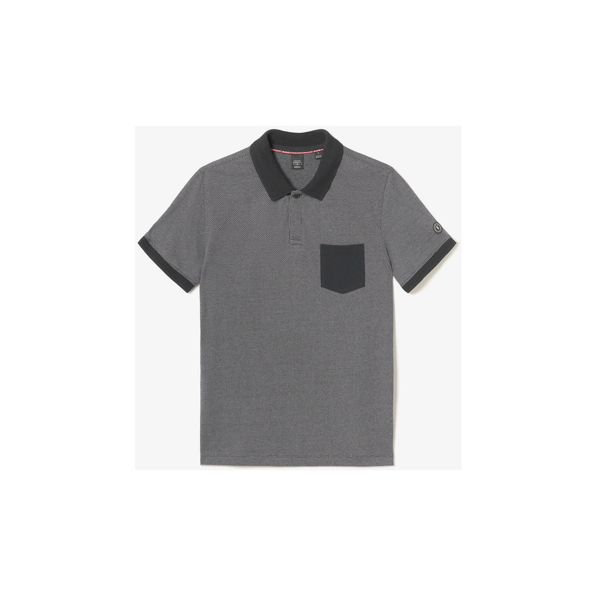 Textiel Heren T-shirts & Polo’s Le Temps des Cerises Poloshirt SAPO Zwart