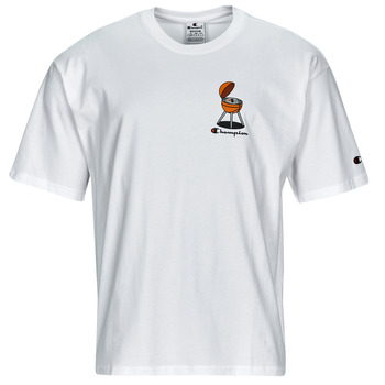 Textiel Heren T-shirts korte mouwen Champion Crewneck T-Shirt Wit