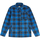 Textiel Heren Overhemden lange mouwen Penfield Surchemise à careaux  Checked Blauw