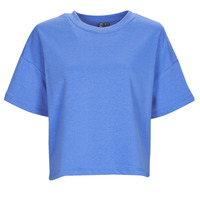 Textiel Dames T-shirts korte mouwen Pieces PCCHILLI SUMMER 2/4 LOOSE SWEAT Blauw
