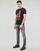 Textiel Heren T-shirts korte mouwen Diesel T-DIEGOR-K54 Zwart / Rood