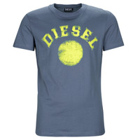 Textiel Heren T-shirts korte mouwen Diesel T-DIEGOR-K56 Blauw / Groen