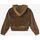 Textiel Meisjes Sweaters / Sweatshirts Le Temps des Cerises Sweater met capuchon CINOGI Brown