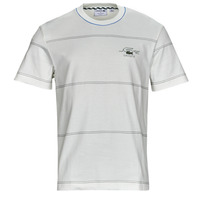 Textiel Heren T-shirts korte mouwen Lacoste TH5364-70V Wit