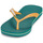 Schoenen Slippers Havaianas BRASIL LOGO Groen / Geel