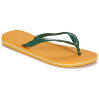 Schoenen Slippers Havaianas BRASIL LOGO Geel / Groen