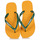 Schoenen Slippers Havaianas BRASIL LOGO Geel / Groen