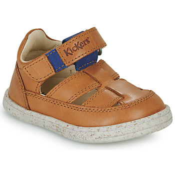 Schoenen Jongens Sandalen / Open schoenen Kickers TRACTUS Brown