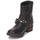 Schoenen Dames Laarzen Pieces ISADORA LEATHER BOOT Zwart
