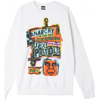 Textiel Heren Sweaters / Sweatshirts Obey Anarchy Wit