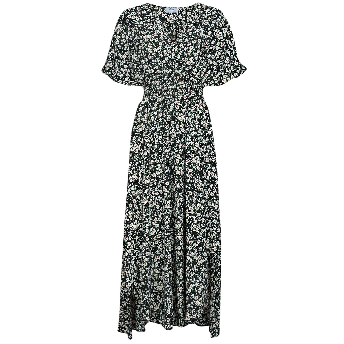 Textiel Dames Lange jurken Betty London VANAYA Zwart / Wit