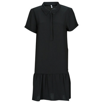 Textiel Dames Korte jurken JDY JDYLION S/S PLACKET DRESS Zwart